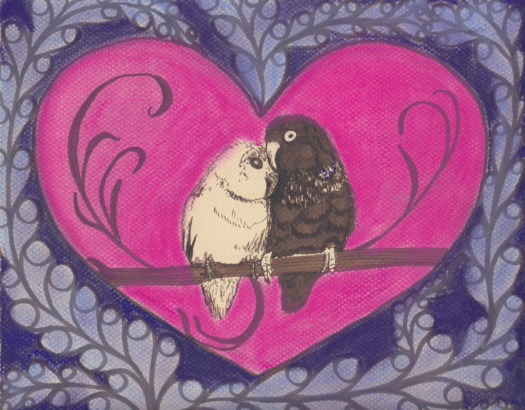 Love birds Love birds